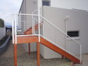 Wire & metal balustrade