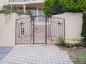 Wrought iron gate